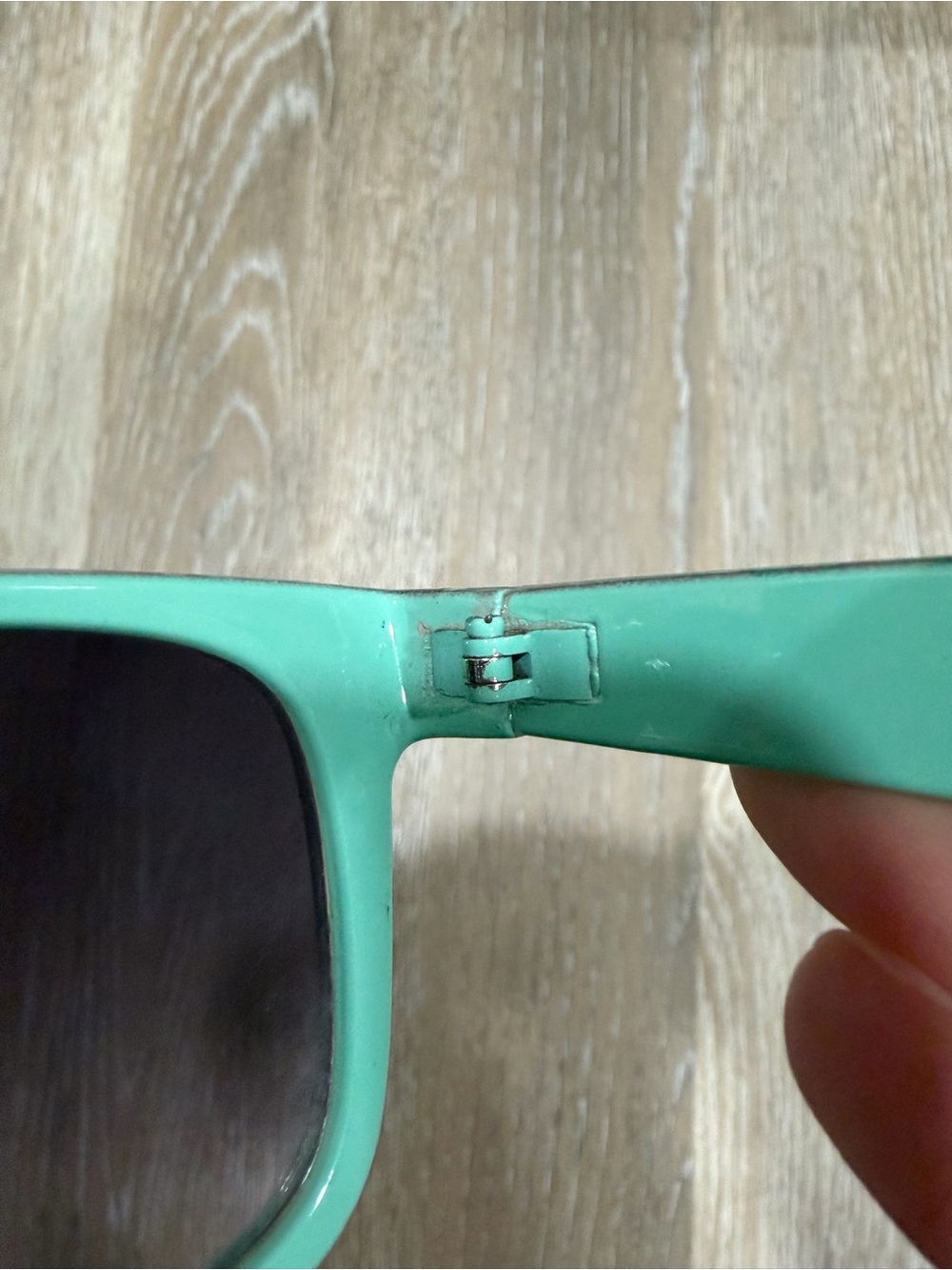 Women’s Floral Teal Sunglasses - Stylish UV Shades - Picture 5 of 6